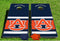 Auburn Tigers Fanatic Pro Cornhole Bean Bag Toss Game 24x48 with 8 Regulation 16oz Bags