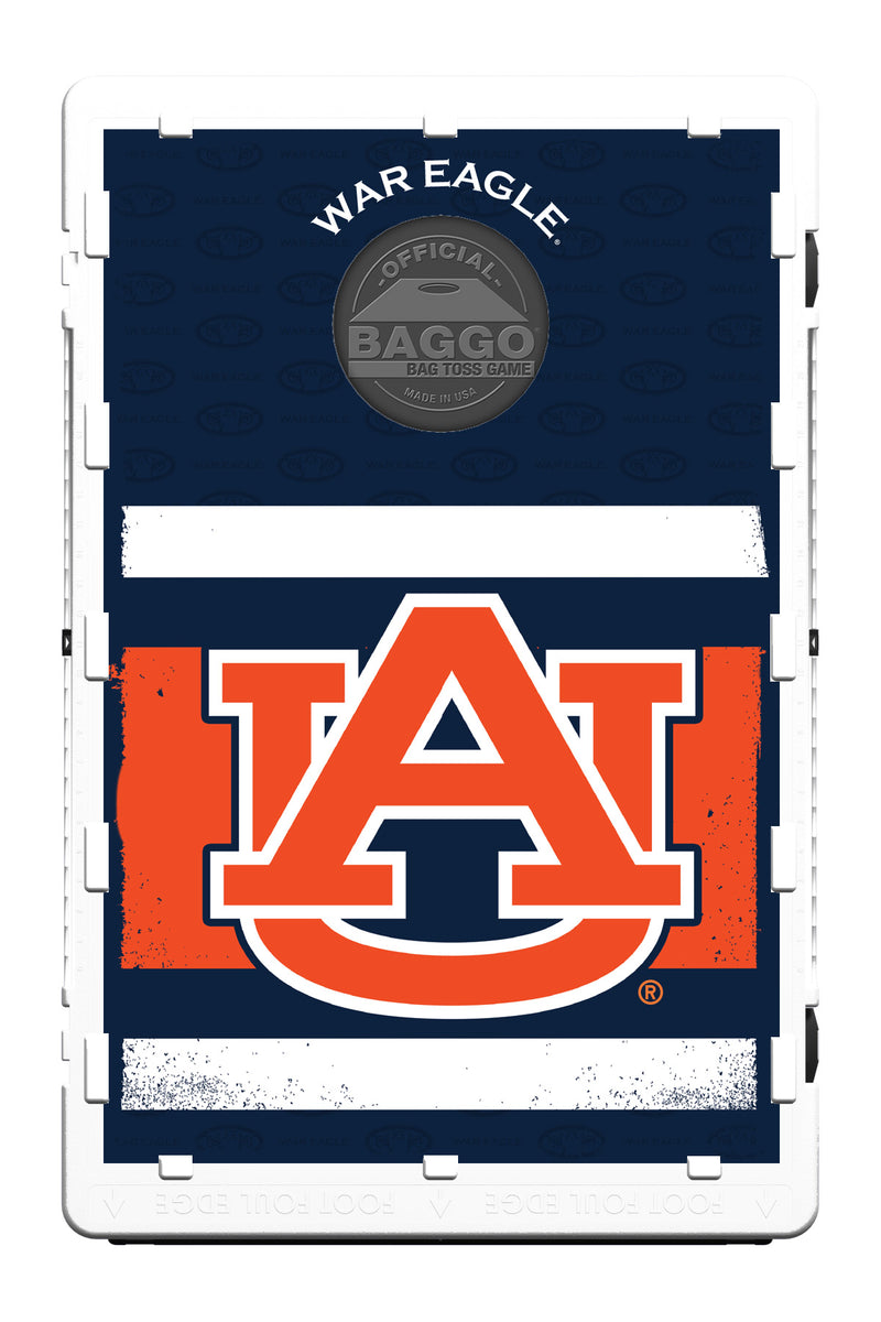 Auburn Tigers Fanatic Baggo Bean Bag Toss Portable 2x3 Cornole Game