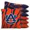 Auburn Tigers Stripe 1 LB Cornhole Bean Bag Toss Bags