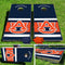 Auburn Tigers Fanatic Pro Cornhole Bean Bag Toss Game 24x48 with 8 Regulation 16oz Bags