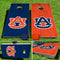 Auburn Tigers Alternating Plank Pro Cornhole Bean Bag Toss Game 24x48 with 8 Regulation 16oz Bags