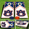 Auburn Tigers Vintage Pro Cornhole Bean Bag Toss Game 24x48 with 8 Regulation 16oz Bags
