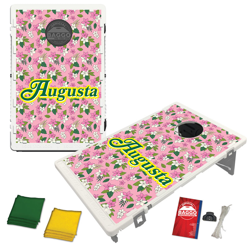 Augusta Azalea Golf Bean Bag Toss Game by BAGGO Baggo.com