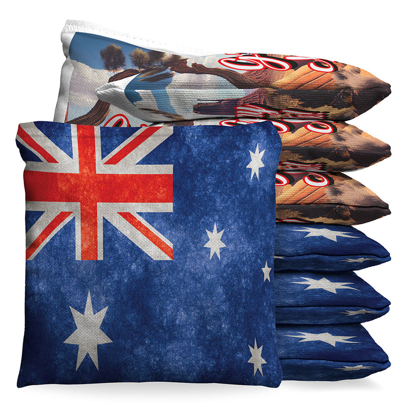 Australia Baggo Cornhole Bean Bag Toss Bags (set of 8)