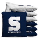 Penn State Nittany Lions Block S 1 LB Bean Bag Toss Bags by BAGGO (Set of 8)