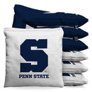 Penn State Nittany Lions Block S 1 LB Bean Bag Toss Bags by BAGGO (Set of 8)