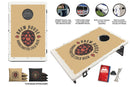 Taproom Merch + Munchies Custom Baggo portable bag toss game