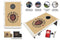Taproom Merch + Munchies Custom Baggo portable bag toss game