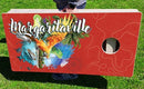 Margaritaville Catalina Boat Drinks Pro Cornhole Bean Bag Toss Game 24x48 with 8 Regulation 16oz Bags