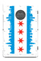 Chicago City Skyline Flag Bean Bag Toss Game by BAGGO