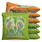 Margaritaville 5 O'Clock Sunset 9.5oz Baggo Bean Bag Toss Bags Set (set of 8)