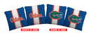 Florida Gators Rowdy Reptiles Cornhole 1 LB Cornhole Bean Bag Toss Bags by BAGGO (Set of 8)
