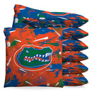 Florida Gators Graffiti Cornhole 1 LB Cornhole Bean Bag Toss Bags by BAGGO (Set of 8)