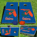 Florida Gators Albert Pro Cornhole Bean Bag Toss Game 24x48 with 8 Regulation 16oz Bags