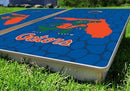 Florida Gators Albert Pro Cornhole Bean Bag Toss Game 24x48 with 8 Regulation 16oz Bags