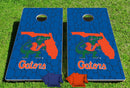 Florida Gators Albert Pro Cornhole Bean Bag Toss Game 24x48 with 8 Regulation 16oz Bags