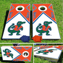 Florida Gators Vintage Pro Cornhole Bean Bag Toss Game 24x48 with 8 Regulation 16oz Bags