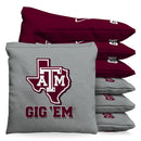 Texas A&M Aggies Lone Star Gig 'Em 1 LB Cornhole Bean Bag Toss Bags by BAGGO