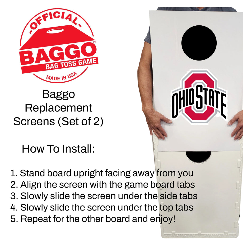 Mississippi State Bulldogs Maroon Script Screens (only) by Baggo ...