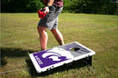 Kansas State Wildcats Fanatic Baggo Bean Bag Toss Portable Cornhole Game