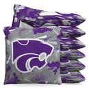 Kansas State Wildcats Graffiti 1 LB Cornhole Bean Bag Toss Bags by BAGGO