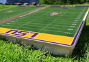 LSU Tigers Home Field Pro Cornhole Bean Bag Toss Game 24x48 with 8 Regulation 16oz Bags