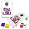 Louisiana State University LSU Tigers Eye Baggo Bean Bag Toss Portable 2x3 Cornhole Game