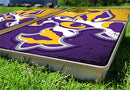 LSU Tigers Fanatic Pro Cornhole Bean Bag Toss Game 24x48 with 8 Regulation 16oz Bags