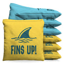 Margaritaville LandShark Fins Up 9.5oz Baggo Bean Bag Toss Bags (set of 8)