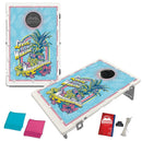Margaritaville Livin For The Weekend Baggo Bean Bag Toss Portable 2x3 Cornhole Game