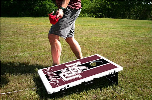 Mississippi State Bulldogs MSU 90s Retro Baggo Bean Bag Toss Portable 2x3 Cornhole Game