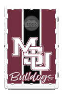 Mississippi State Bulldogs MSU 90s Retro Screens (only) by Baggo
