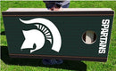 Michigan State Spartans Fanatic Pro Cornhole Bean Bag Toss Game 24x48 with 8 Regulation 16oz Bags