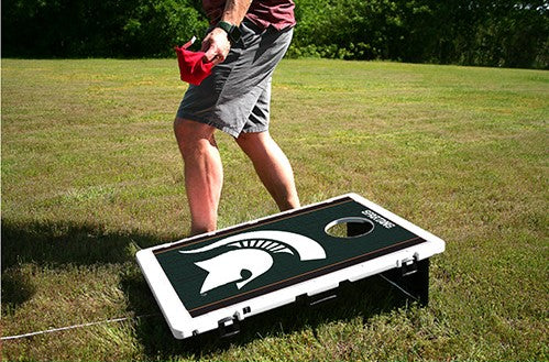 Michigan State Spartans Fanatic Baggo Bean Bag Toss Portable Cornhole Game