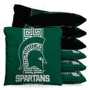 Michigan State Spartans Fanatic 1 LB Cornhole Bean Bag Toss Bags (Set of 8)
