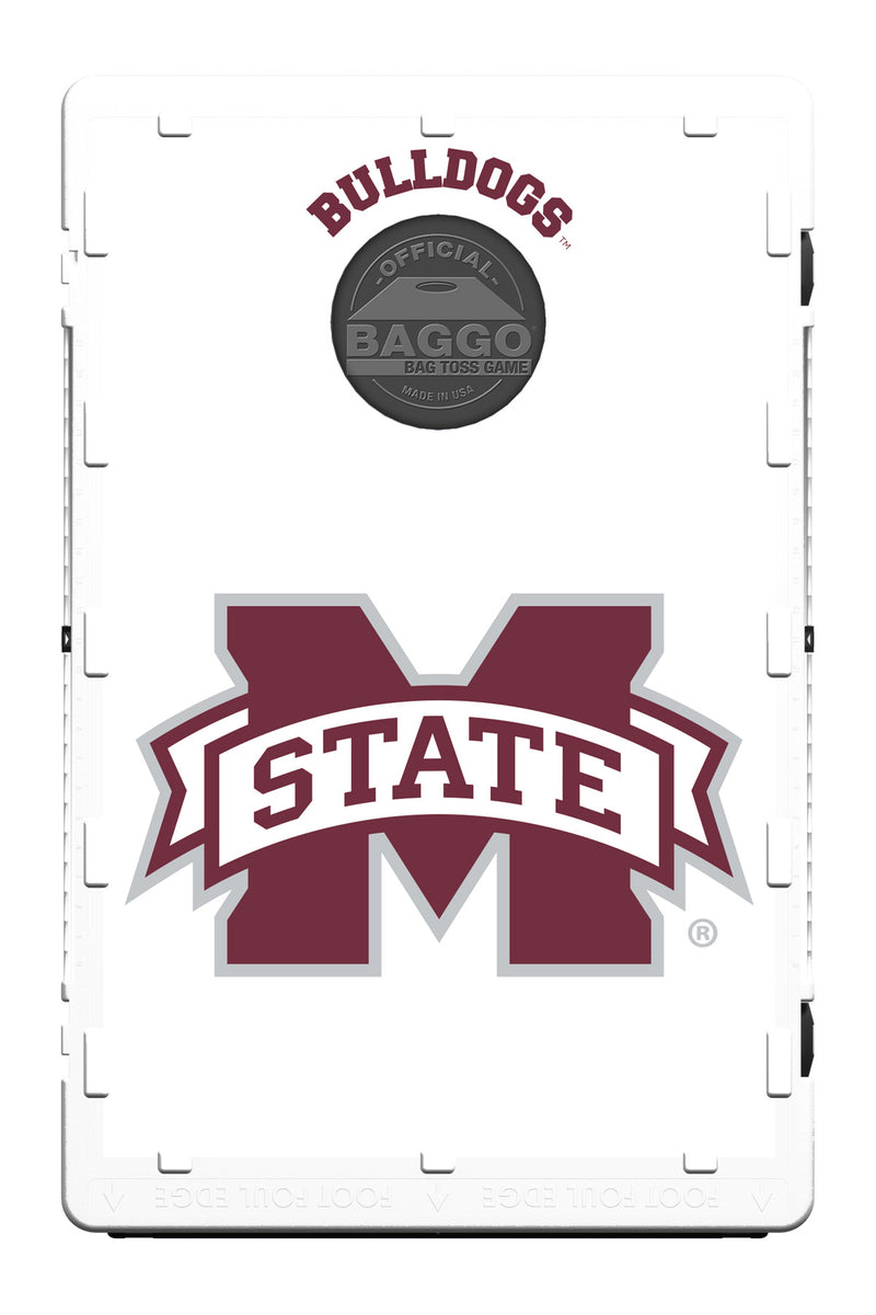Mississippi State Bulldogs Baggo Bean Bag Toss Portable Cornhole Game