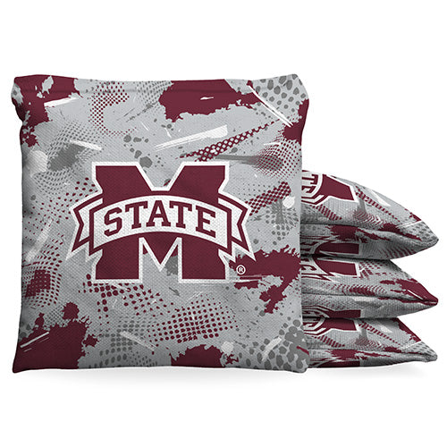 Mississippi State Bulldogs 1 LB Graffiti Bean Bag Toss Bags by BAGGO
