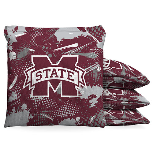 Mississippi State Bulldogs 1 LB Graffiti Bean Bag Toss Bags by BAGGO