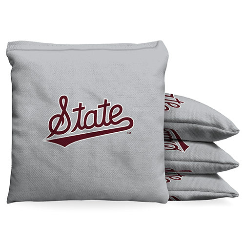 Mississippi State Bulldogs Script 9.5 oz Bean Bag Toss Bags by BAGGO