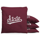 Mississippi State Bulldogs Script 9.5 oz Bean Bag Toss Bags by BAGGO