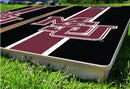 Mississippi State Bulldogs MSU Blackout Pro Cornhole Bean Bag Toss Game 24x48 with 8 Regulation 16oz Bags
