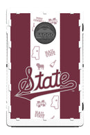 Mississippi State Bulldogs Script Fanatic Screens (only) by Baggo