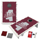 Mississippi State Bulldogs Maroon Script Baggo Bean Bag Toss Portable 2x3 Cornhole Game
