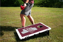 Mississippi State Bulldogs Maroon Script Baggo Bean Bag Toss Portable 2x3 Cornhole Game