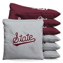 Mississippi State Bulldogs Script 9.5 oz Bean Bag Toss Bags by BAGGO