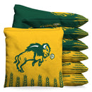 North Dakota State Bison Harvest 9.5 oz Bean Bag Toss Bags by BAGGO (Set of 8)