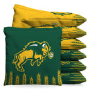 North Dakota State Bison Harvest 9.5 oz Bean Bag Toss Bags by BAGGO (Set of 8)