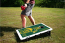 North Dakota State Bison Horns Up Baggo Bean Bag Toss Portable Cornhole Game