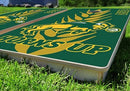 North Dakota State Bison Horns Up Pro Cornhole Bean Bag Toss Game 24x48 with 8 Regulation 16oz Bags