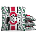 Ohio State Buckeyes Fanatic Baggo Cornhole Bean Bag Toss Bags Set (set of 8)